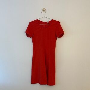 J. Crew Vibrant Red Mini Dress